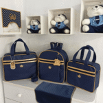 Bolsa Maternidade Feminino e Masculino Kit 2 Bolsas + Mochila + Trocador Rubi Marinho - Imagem 2