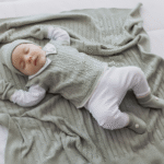 Kit Saída Maternidade Completa Menino 7 Peças Tamanho RN Cinza