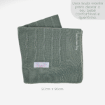 Conjunto Saida Maternidade Completa Recem Nascido Menino 7 peças Verde Militar - Imagem 5