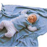 Kit Saída Maternidade Completa Menino 7 Peças Tamanho RN Azul Celeste