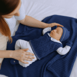 Kit Saída Maternidade Completa Menino 7 Peças Tamanho RN JEANS