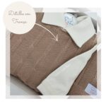 Conjunto Saida Maternidade Completa Recem Nascido Menino 7 peças Bege - Imagem 3