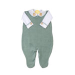 Saída de Maternidade Macacão Safari Leão e outros – 6 Peças Bordadas | Tamanho RN - Imagem 2