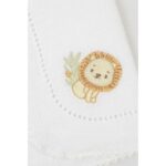 Saída de Maternidade Macacão Safari Leão e outros – 6 Peças Bordadas | Tamanho RN - Imagem 5