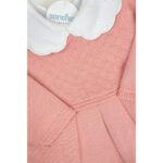 Kit Vestidinho Saída Maternidade Menina com Sapatinho e Tiara – Tamanho RN até 1m - Imagem 5