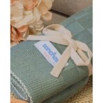 Manta Cobertor de Bebe Recem Nascido Saida Maternidade Não Alérgica Tricô - Imagem 2